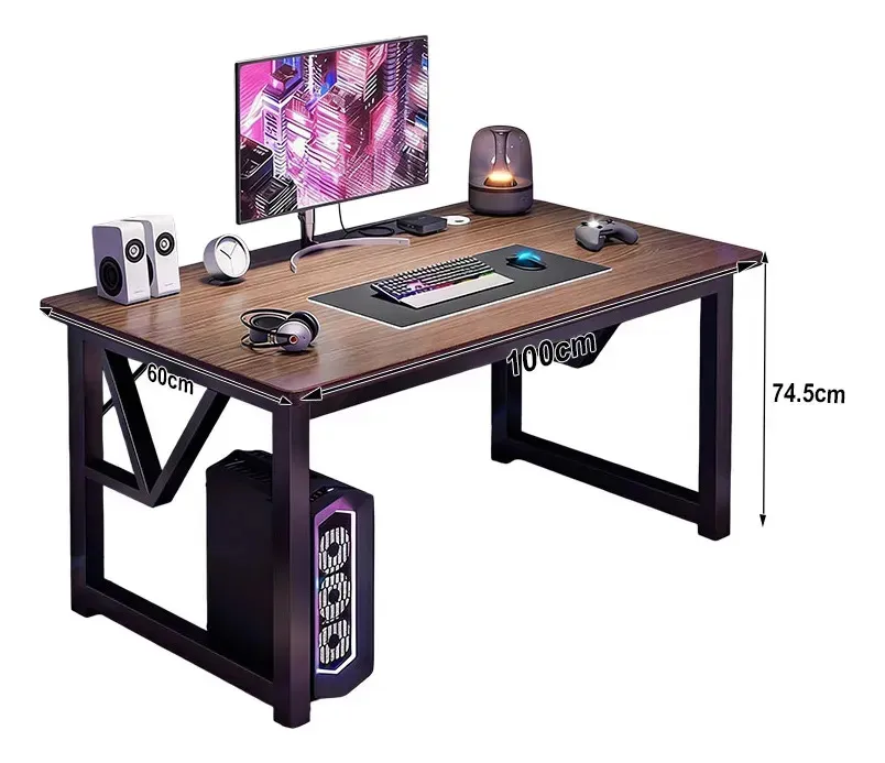 Escritorio Gamer Para Pc Con Amplio Espacio Y Estilo Moderno - Imagen 4