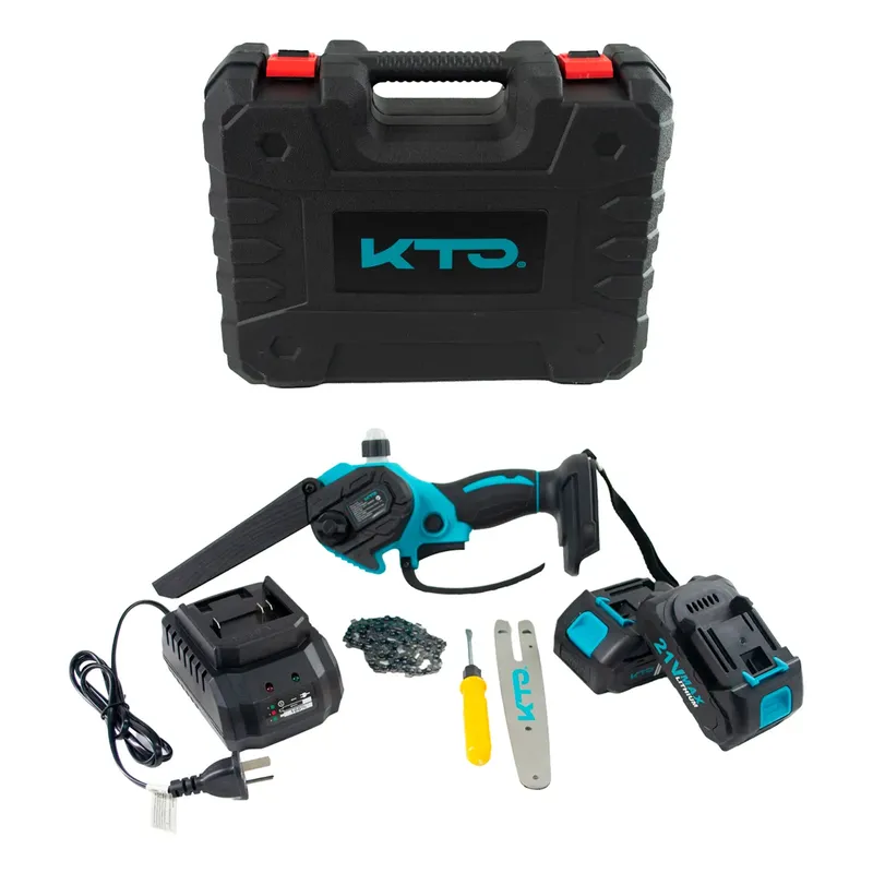 Mini Motosierra Portátil Inalámbrica Kto 21v Maletín - Imagen 3